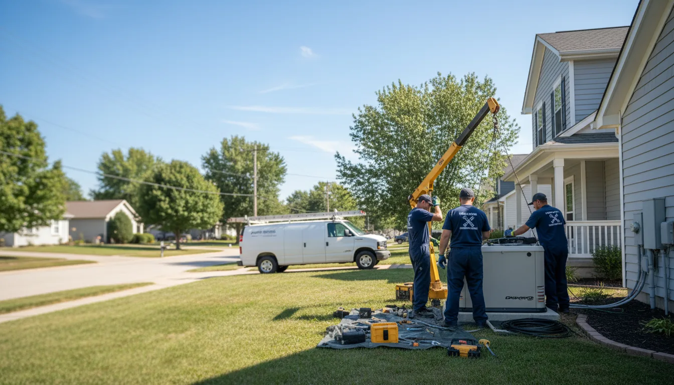 Generator Installation in Cornell, IL near me